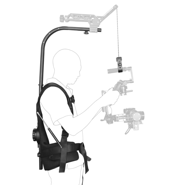 YELANGU B1 Stabilizer Vest Camera Support System for DSLR & DV Cameras, Load: 1-8kg