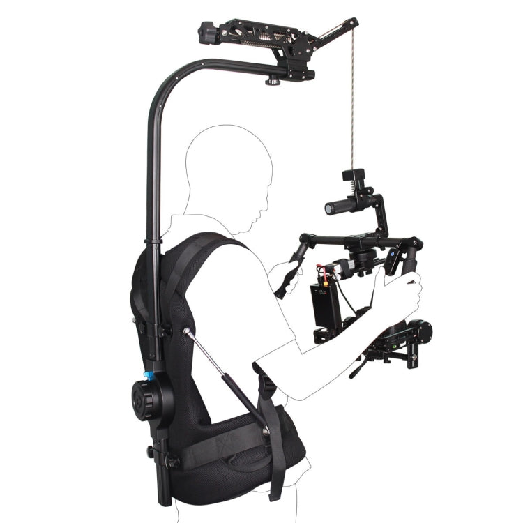 YELANGU B100 Stabilizer Vest Camera Support System with Damping Head for DSLR & DV Cameras, Load: 3-10kg