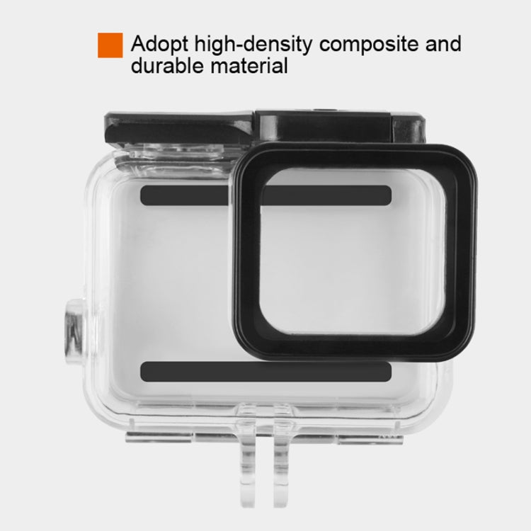 45m Waterproof Housing Protective Case + Touch Screen Back Cover for GoPro NEW HERO /HERO6 /5, with Buckle Basic Mount & Screw, No Need to Remove Lens