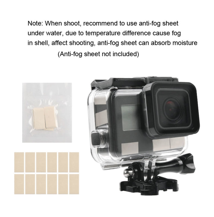 45m Waterproof Housing Protective Case + Touch Screen Back Cover for GoPro NEW HERO /HERO6 /5, with Buckle Basic Mount & Screw, No Need to Remove Lens My Store