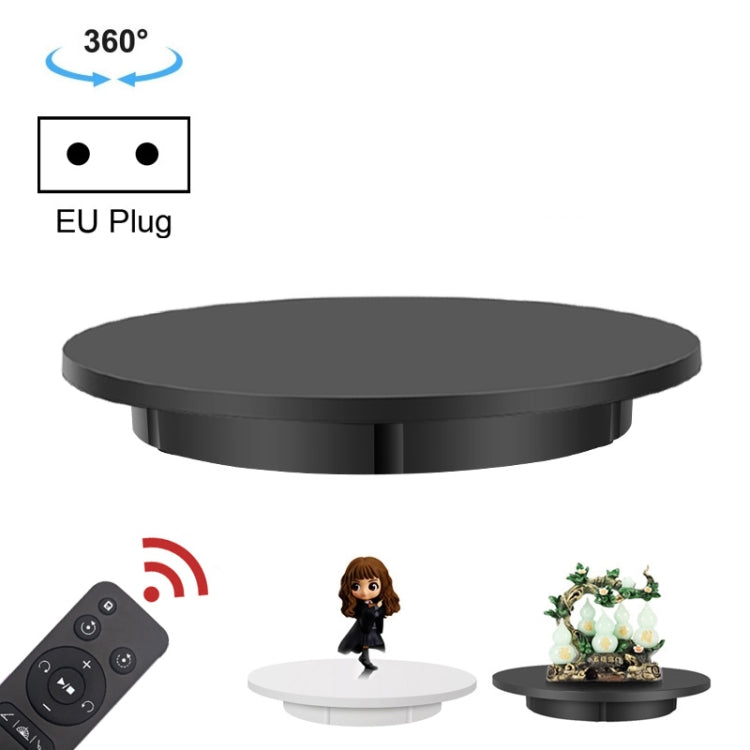 42cm Electric Rotating Display Stand Video Shooting Props Turntable, Load: 100kg, Plug-in Power, EU Plug