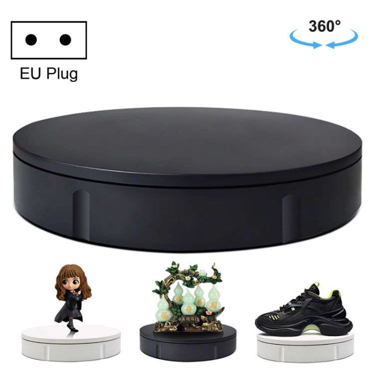 22cm Electric Rotating Display Stand Video Shooting Props Turntable, Load: 50kg, EU Plug My Store