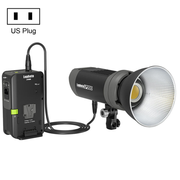 Lophoto LP-200 200W Continuous Light LED Studio Video Fill Light