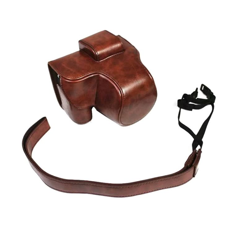 PU Leather Camera Full Body Case Bag with Strap for FUJIFILM X-S10 (15-55mm Lens) My Store