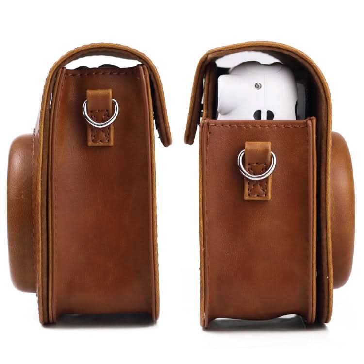 Retro Full Body Camera Leather Case Bag with Strap for FUJIFILM Instax mini 11 My Store