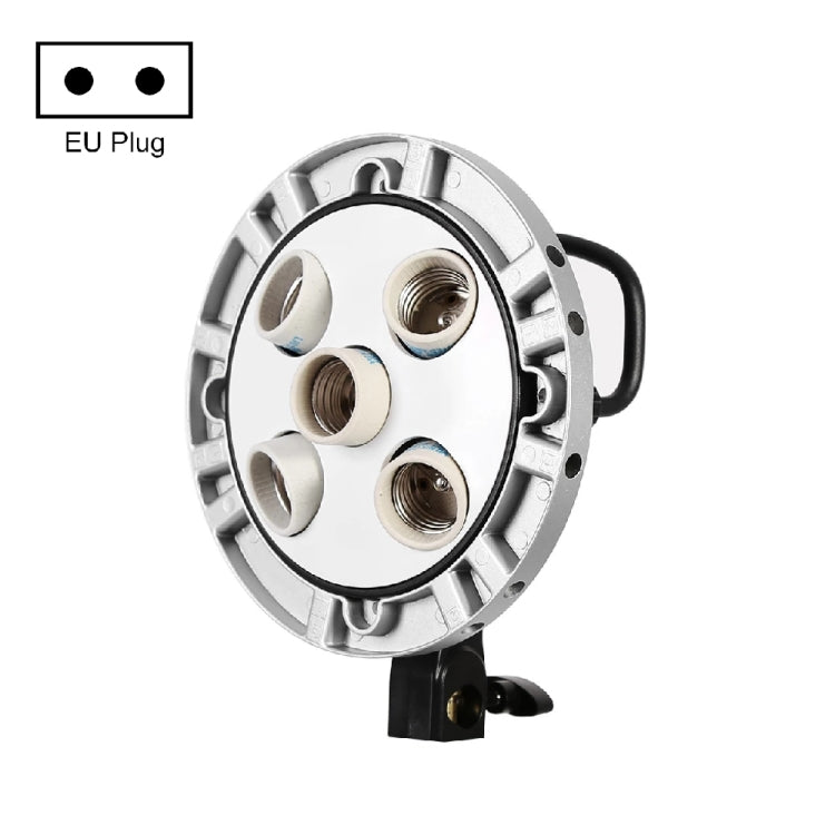 Godox TL-5 5 in 1 E27 Socket Tricolor Bulb Light Lamp Head Mount