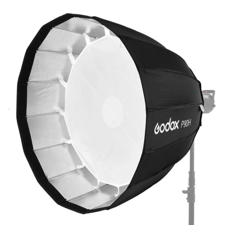 Godox P90H 90cm Deep Parabolic Softbox Reflector Diffuser Studio Light Box