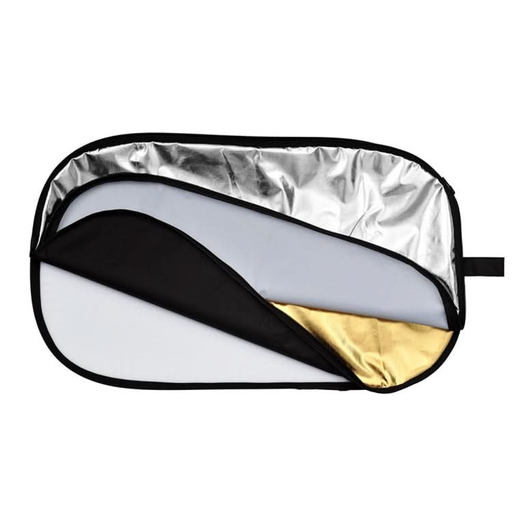 Godox FT05-1 100 x 150cm 5-in-1 Silver / Soft / Gold / White / Black Oval Folding Reflector Board My Store