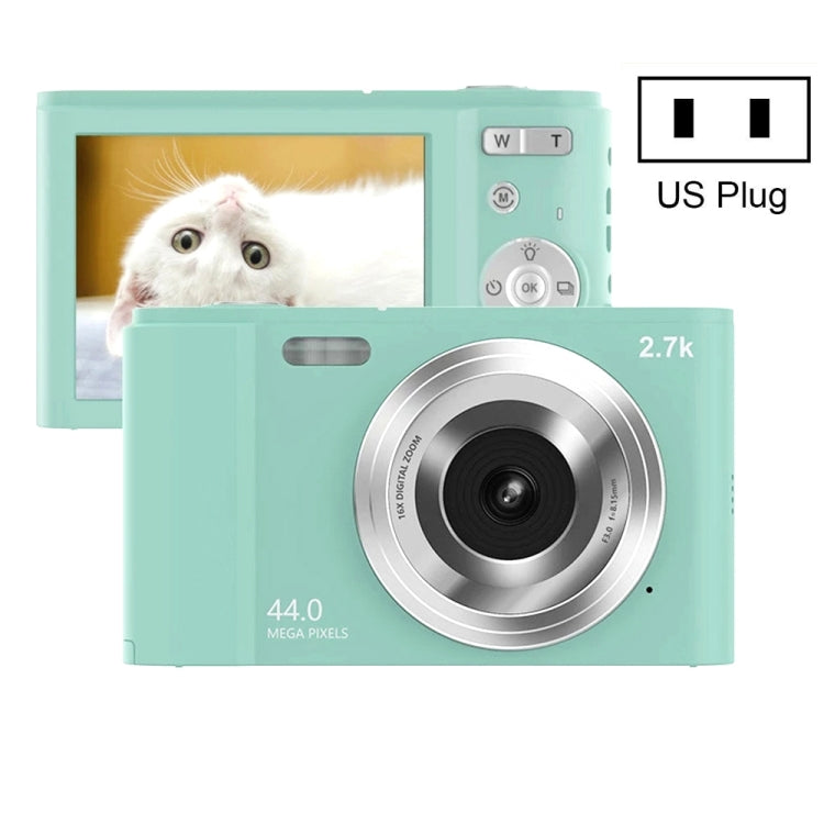 DC302 2.88 inch 44MP 16X Zoom 2.7K Full HD Digital Camera Children Card Camera, US Plug My Store