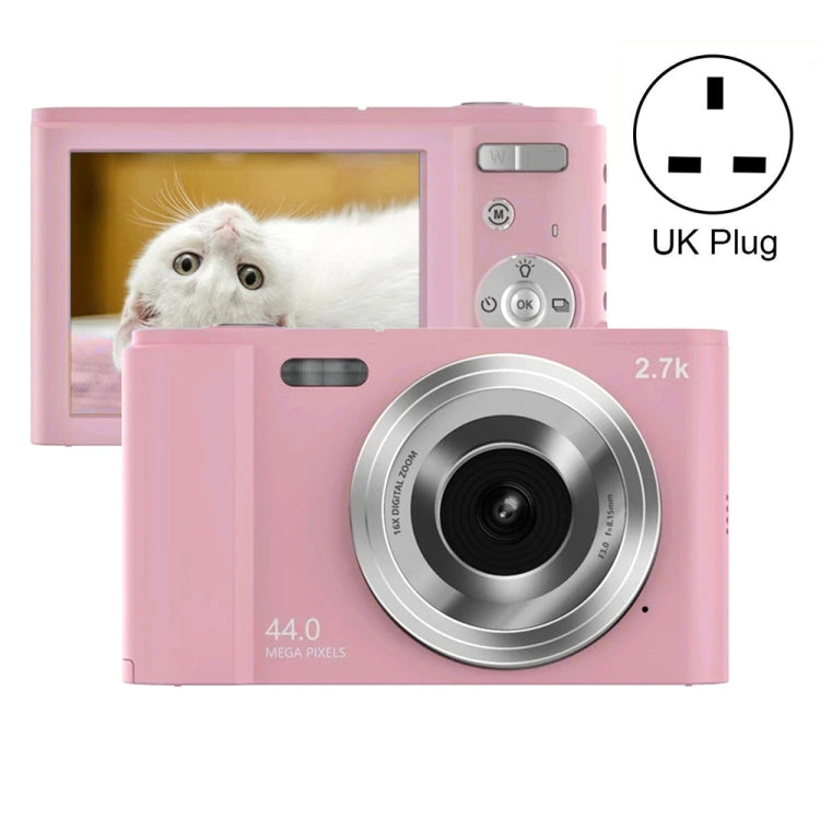 DC302 2.88 inch 44MP 16X Zoom 2.7K Full HD Digital Camera Children Card Camera, UK Plug My Store