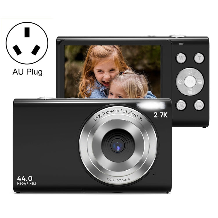 DC402 2.4 inch 44MP 16X Zoom 1080P Full HD Digital Camera Children Card Camera, AU Plug My Store