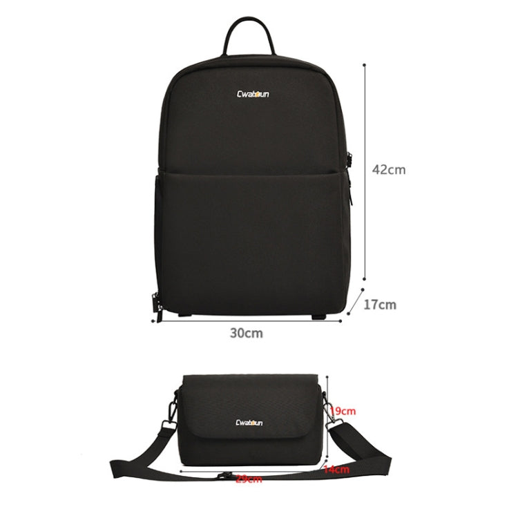 CADeN Camera Layered Laptop Backpacks Large Capacity Shockproof Bags, Size: 42 x 17 x 30cm