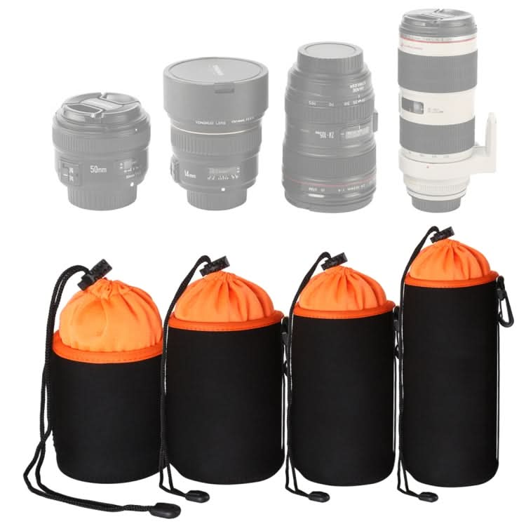 4 in 1 SLR Camera Lens Bag Micro Single Lens Bag Lens Inner Bile Bag Waterproof Protective Case Plus Velvet Thickening My Store