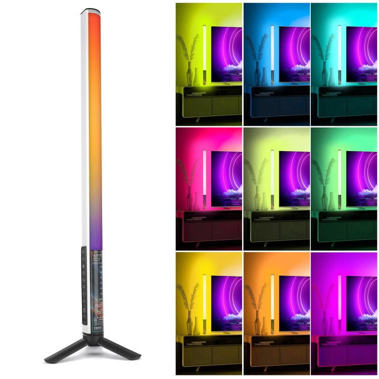 LUXCeO Mood1 50cm RGB Colorful Atmosphere Rhythm LED Stick Handheld Video Photo Fill Light, No Tripod My Store