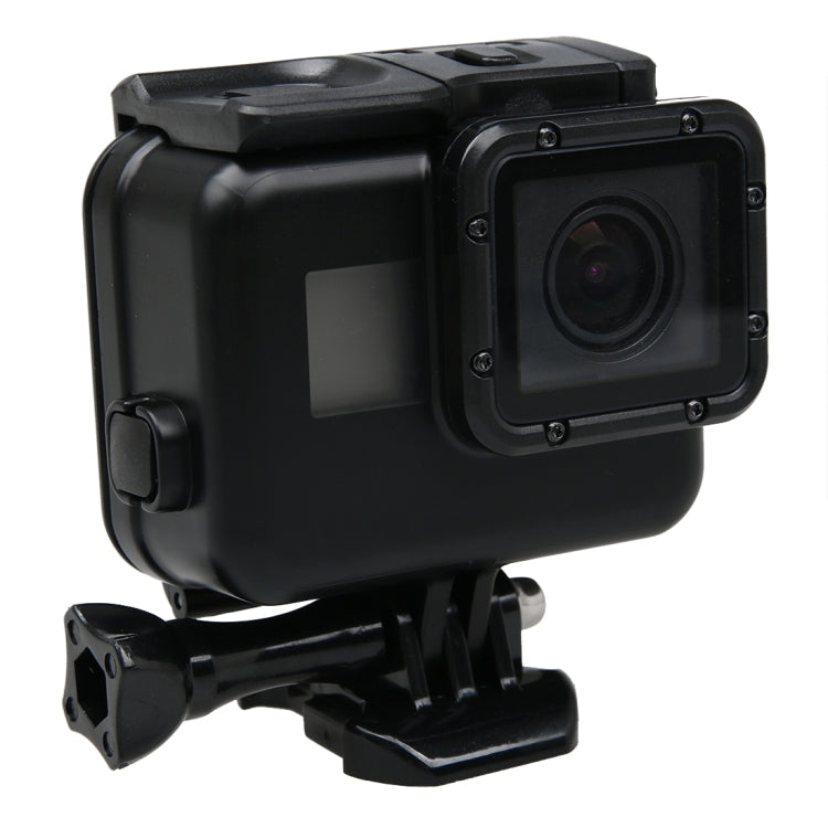 2 in 1 for GoPro HERO6 /5 Touch Screen Back Cover + 45m Waterproof Housing Protective Case(Need to Disassemble Lens When Installed) with Buckle Basic Mount & Lead Screw