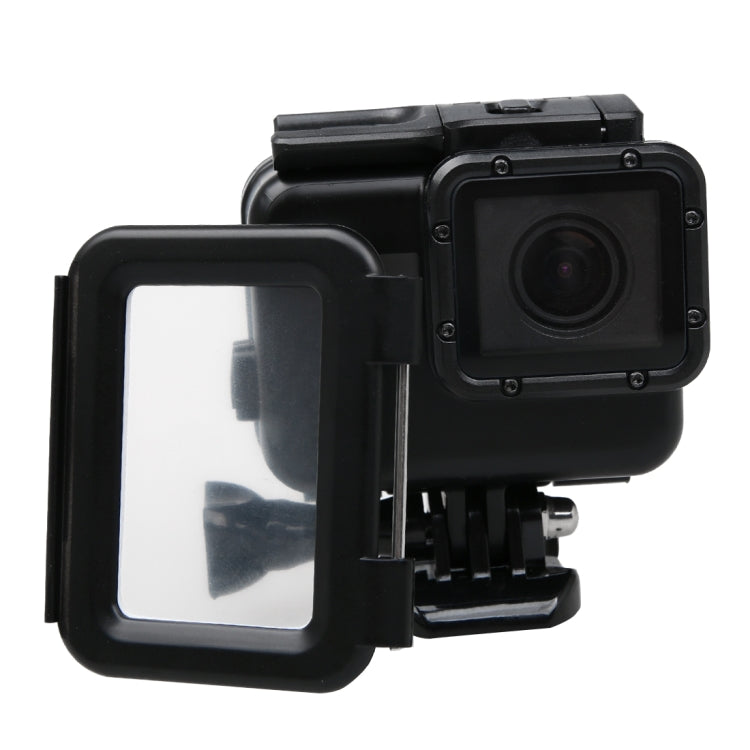 2 in 1 for GoPro HERO6 /5 Touch Screen Back Cover + 45m Waterproof Housing Protective Case(Need to Disassemble Lens When Installed) with Buckle Basic Mount & Lead Screw-Reluova