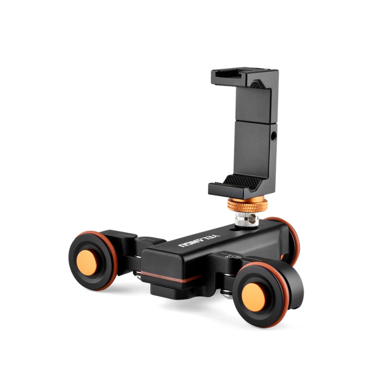 YELANGU L4X Camera Wheel Dolly + PC141 Phone Clamp with Remote, Load: 3kg My Store