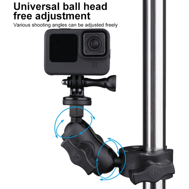 360 Rotation Adjustable Action Camera Bike Motorcycle Handlebar Holder with Phone Clamp My Store