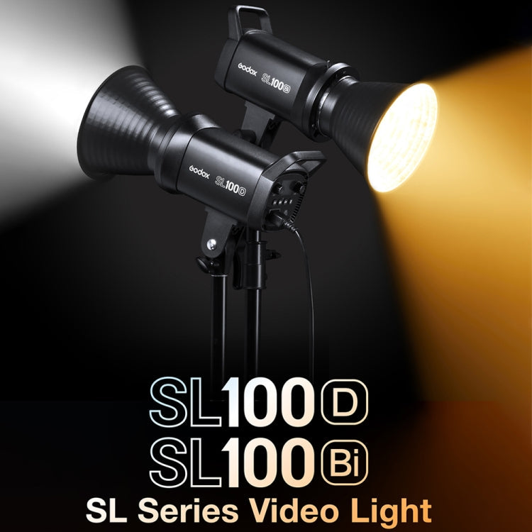 Godox SL100D 100W 5600K Daylight-balanced LED Light Studio Continuous Photo Video Light