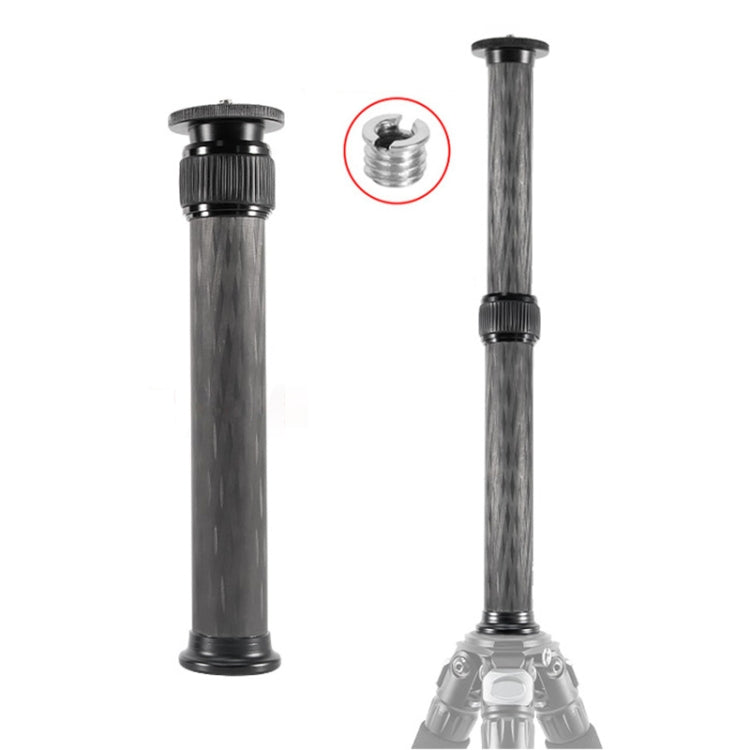 BEXIN P332C 237mm-396mm Tripod Extension Pole Carbon Fiber Center Column Tripod Extender My Store