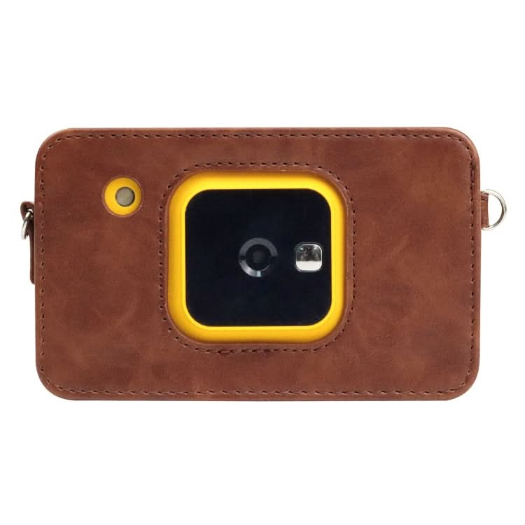 For Kodak Mini Shot2 C210 instax Full Body Camera PU Leather Case Bag with Strap My Store