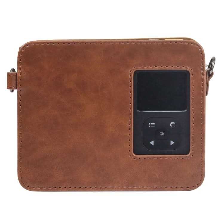 For Kodak Mini Shot 3 Square Retro / C300R instax Full Body Camera PU Leather Case Bag with Strap My Store