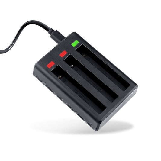 Tri-Slot Batteries Fast Charger for Insta360 One X2