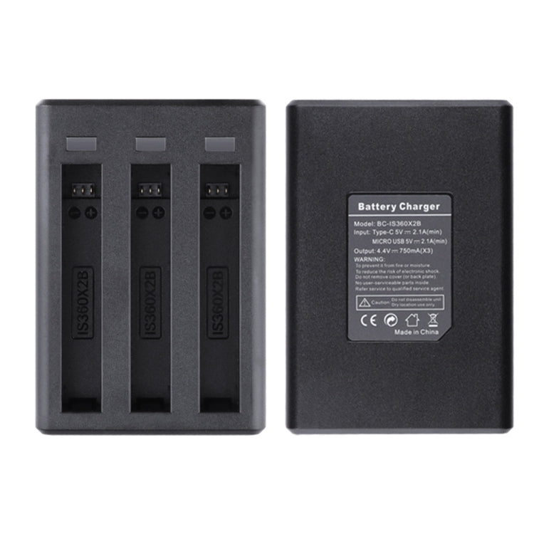 Tri-Slot Batteries Fast Charger for Insta360 One X2 My Store