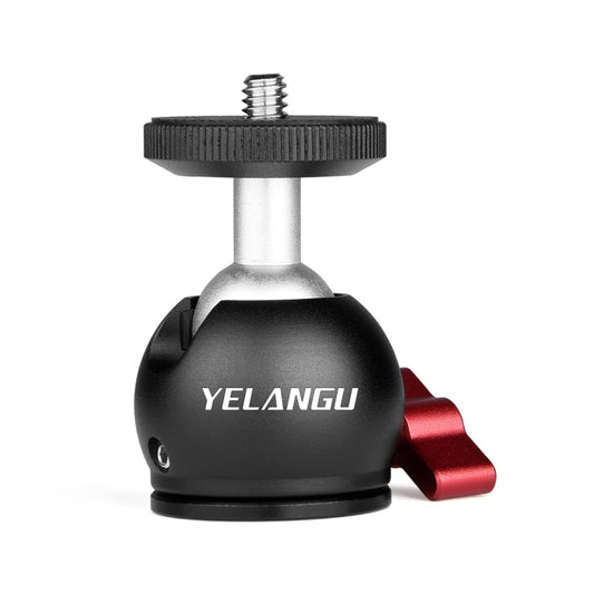 YELANGU 360 Degree Panoramic Metal Tripod Ball Head Adapter for Dolly Car My Store