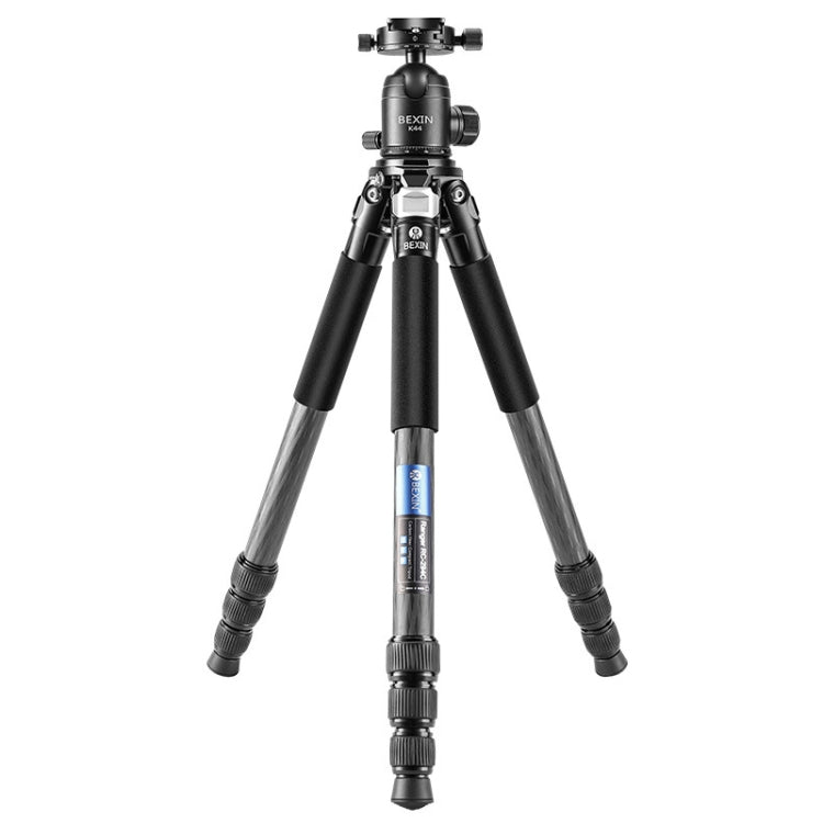 BEXIN RC294 Portable Collapsible Carbon Fiber Camera Tripod with K44 Panoramic BallHead