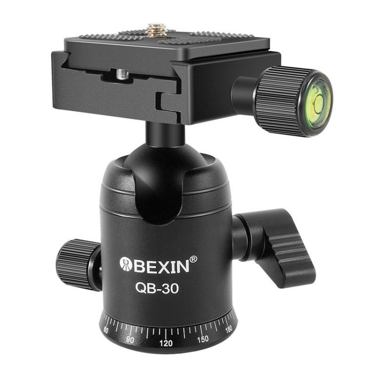 BEIXIN QB-30  360 Degree Rotation Panorama Metal Ball Head with Quick Release Plate My Store