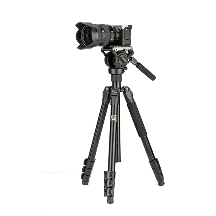 Fotopro S5i 4-Section Tripod Mount with Fluid Drag Head