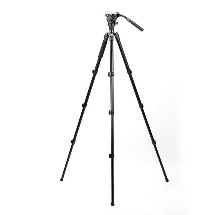 Fotopro S5i 4-Section Tripod Mount with Fluid Drag Head