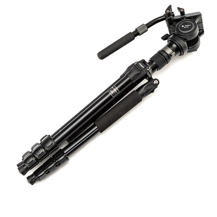 Fotopro S5i Pro 4-Section Tripod Mount with Fluid Drag Head & Head Base