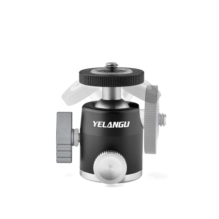 YELANGU LW-A01 Panoramic Metal Tripod Ball Head Adapter My Store