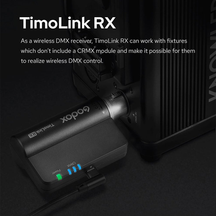 Godox TimoLink TX & RX Wireless DMX Transmitter & Receiver