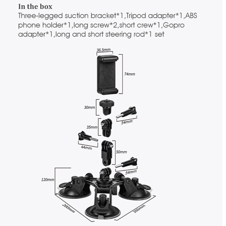 Big Triangle Direction Suction Cup Mount My Store