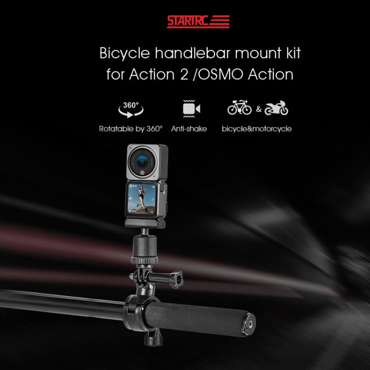 STARTRC Upgrade Bike Handlebar Fixed Mount Holder For DJI Action 3 / Action 2 / OSMO Action My Store