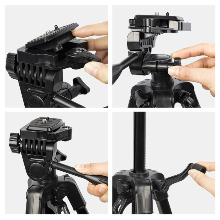 3366 Quality 1.4m Portable Phone Live Selfie Tripod DV SLR Camera Stand