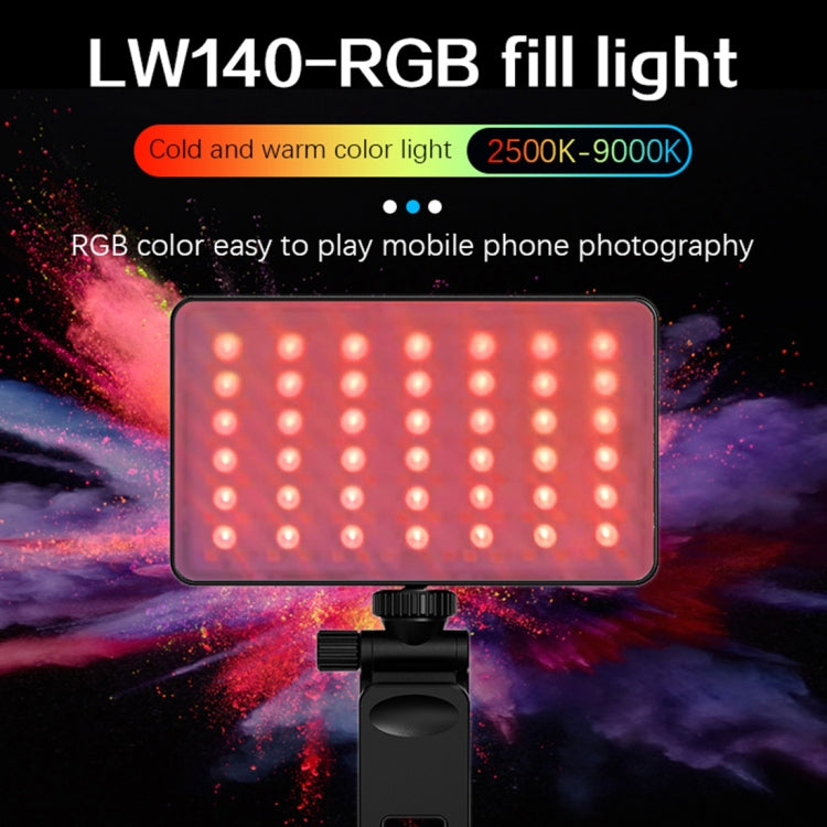 YELANGU LW140RGB 140 LEDs RGB Studio Light Video & Photo Fill Light