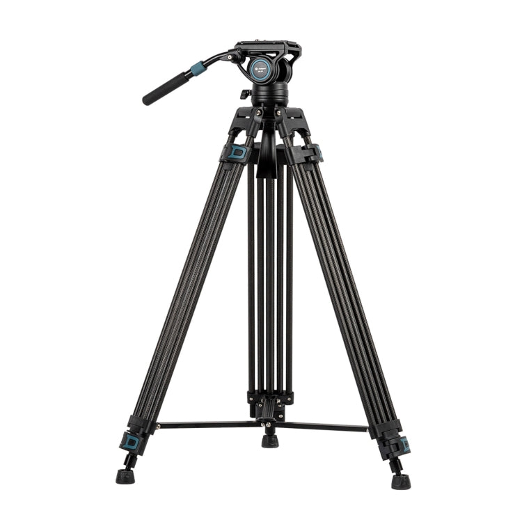 Fotopro DV-3C Heavy Duty Fluid Head Carbon Fiber Video Tripod