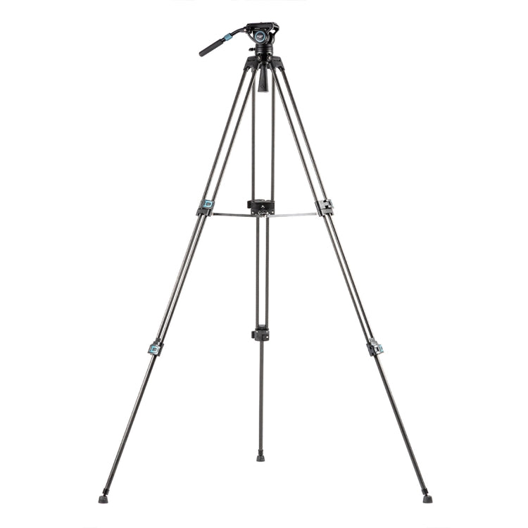 Fotopro DV-3C Heavy Duty Fluid Head Carbon Fiber Video Tripod