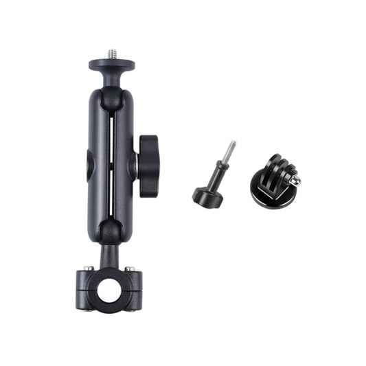 21mm Ballhead Car Front Seat Handlebar Fixed Mount Holder with Tripod Adapter & Screw for GoPro Hero12 Black / Hero11 /10 /9 /8 /7 /6 /5, Insta360 Ace / Ace Pro, DJI Osmo Action 4 and Other Action Cameras-Reluova