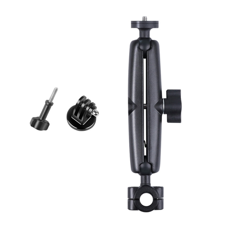 25mm Ballhead Car Front Seat Handlebar Fixed Mount Holder with Tripod Adapter & Screw for GoPro Hero12 Black / Hero11 /10 /9 /8 /7 /6 /5, Insta360 Ace / Ace Pro, DJI Osmo Action 4 and Other Action Cameras-Reluova