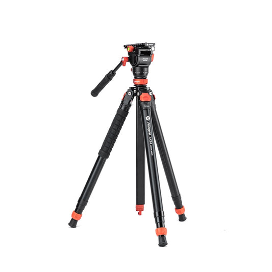 Fotopro AK68 Heavy Duty Fluid Head Tripod Automatic Quick Lock Tripod