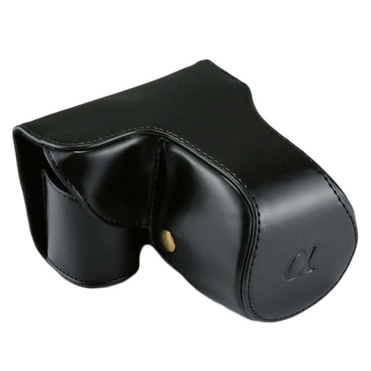 Full Body Camera PU Leather Case Bag with Strap for Sony NEX 7 / F3 (18-55mm Lens) My Store