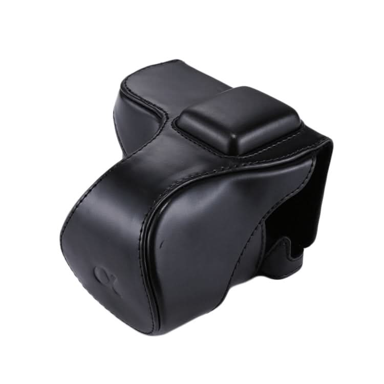 Full Body Camera PU Leather Case Bag with Strap for Sony NEX 5N / 5R / 5T (16-50mm / 18-55mm Lens) My Store