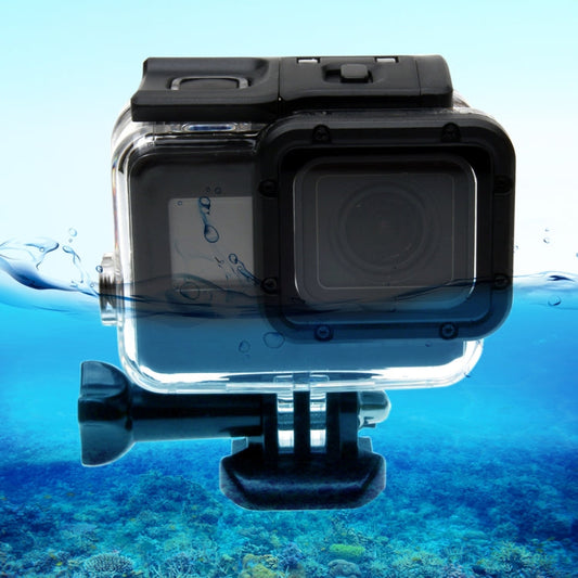 For GoPro HERO6 /5  30m Waterproof Housing Protective Case + Hollow Back Cover with Buckle Basic Mount & Screw, No Need to Disassemble Lens(GP413) My Store