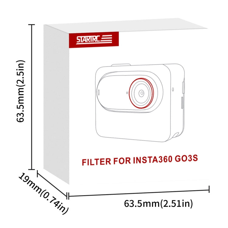 For Insta360 GO 3S STARTRC CPL Camera Lens Filter My Store