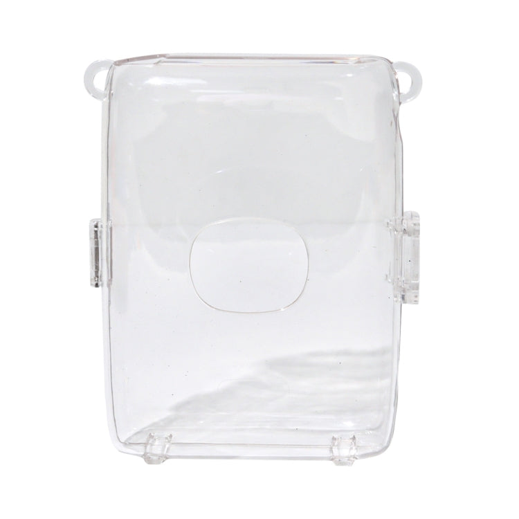 For FUJIFILM Instax mini Link 2 Crystal Hard Case Camera Bag with Shoulder Strap